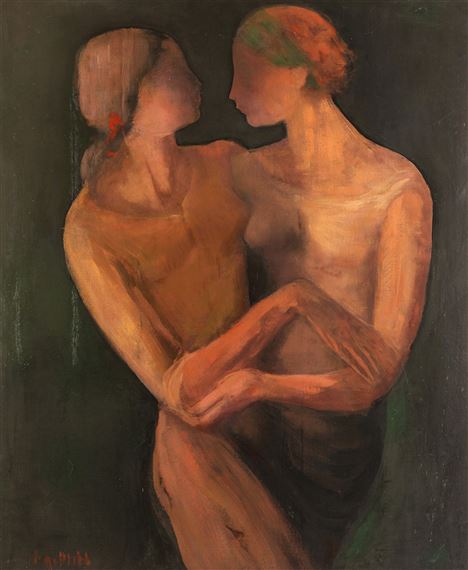 Lovers by Leopold Gottlieb
