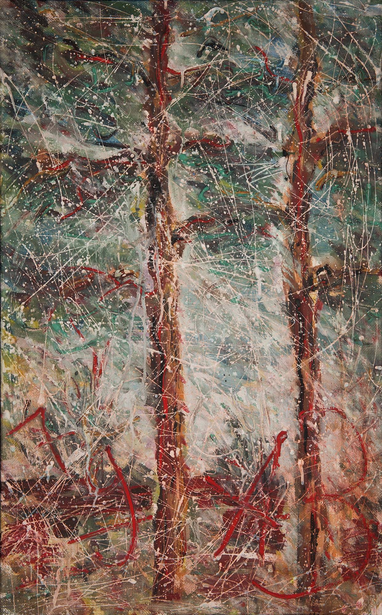 Trees by Anatoly Zverev, 1979