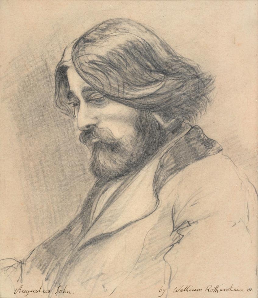 Sir William Rothenstein | Augustus John (1901) | MutualArt