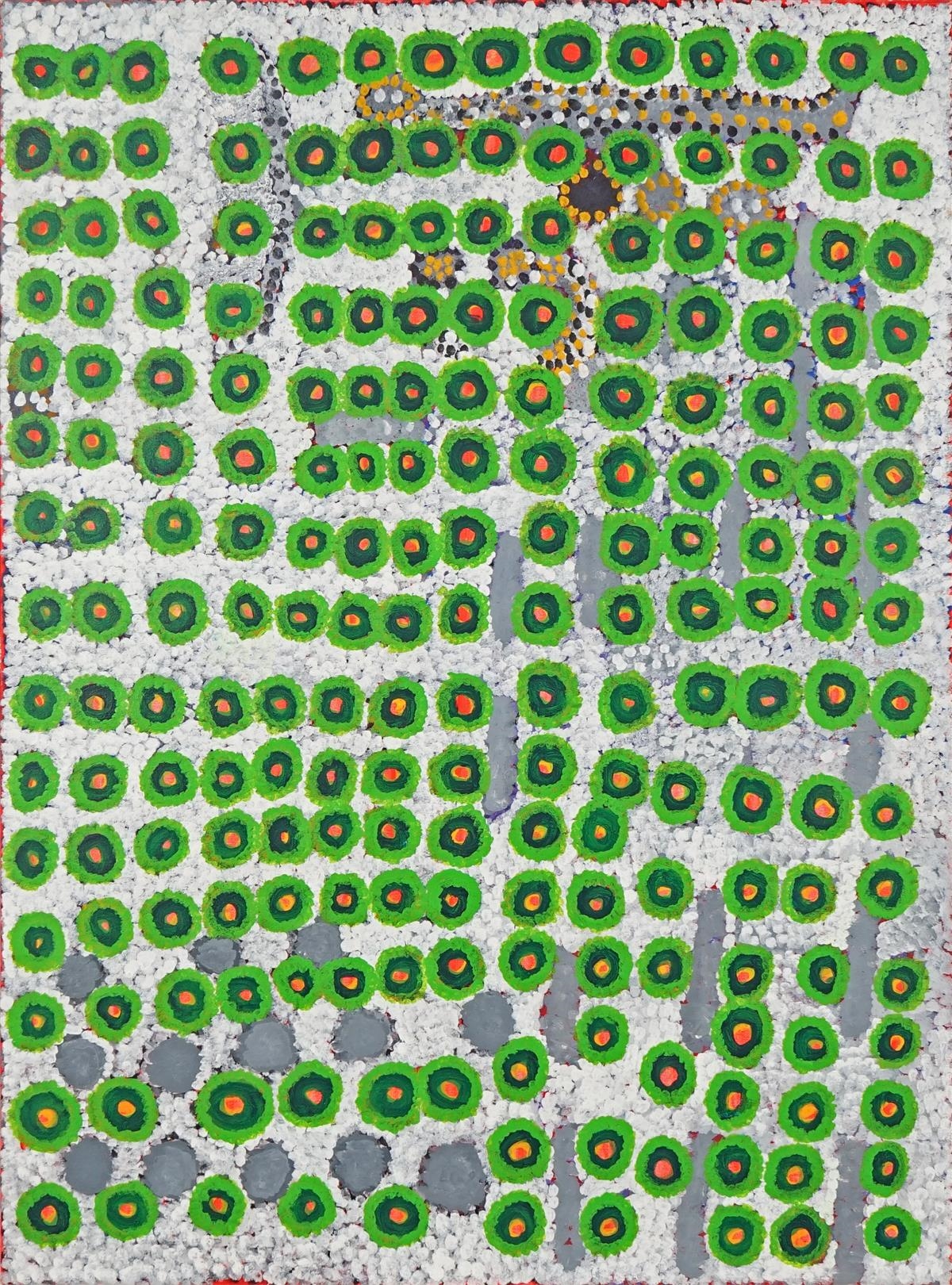 Artwork by Milinti Dorothy May, Untitled, Made of acrylic on canvas