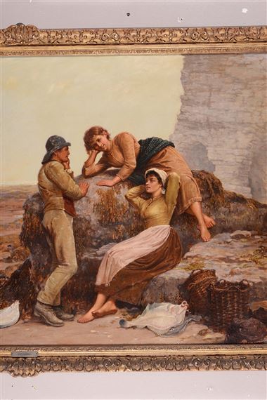 Scena galante in riva al mare by Victor Tardieu, 1920-1930