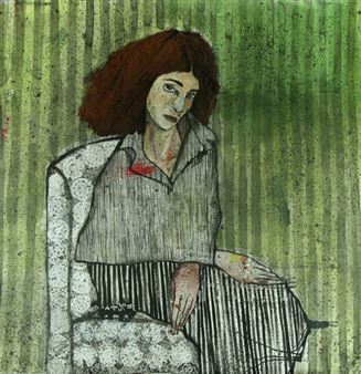 Zena Assi: Wallpaper - Albareh Art Gallery