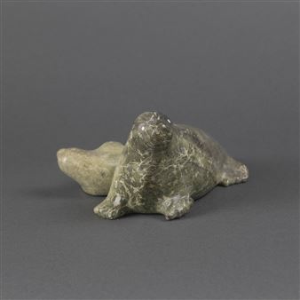 WALRUS AND PUP - Simeonie Amagoalik