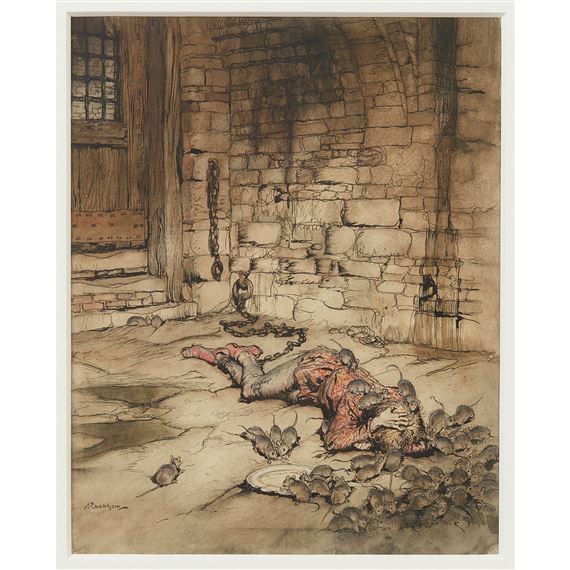 Arthur Rackham | 'YOUNG BECKIE', ORIGINAL ILLUSTRATION, CIRCA 1919 ...
