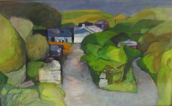 Welsh Farm Entrance II - John Elwyn