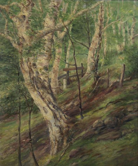 Landscape by Edwin Burrage Child, 1935