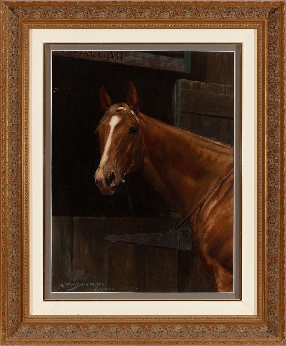 Martin Stainforth | The lion hunter (1903) | MutualArt
