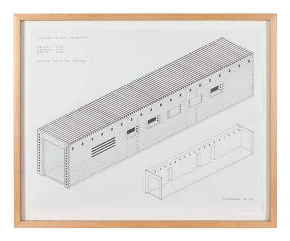 Hudson River Passage by Jackie Ferrara, 1993