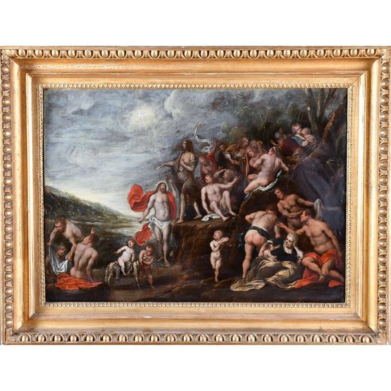 Le Baptême du Christ by Otto van Veen