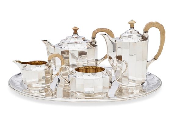 Tea and Coffee Service by Otto Prutscher, circa 1920