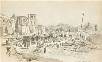 THE CENTRAL SQUARE, TEHRAN - Jules Laurens