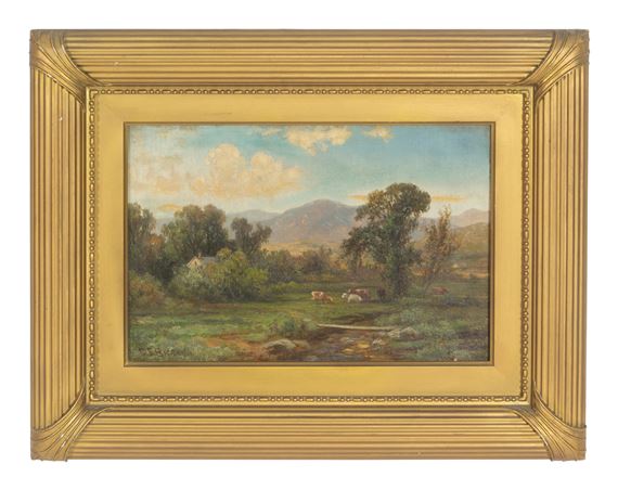 Pastoral Landscape with Cows by Daniel Folger Bigelow