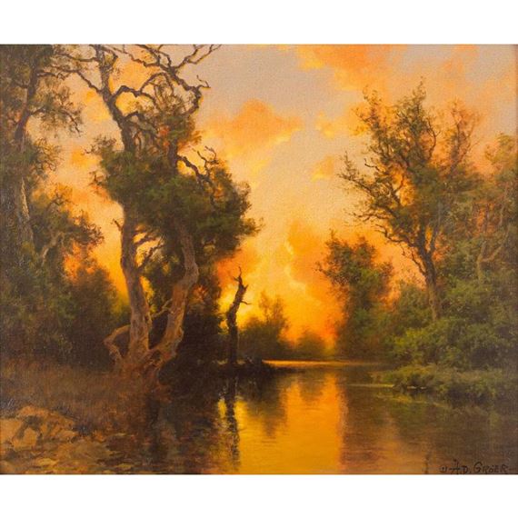 A D Greer Deep In The Bayou MutualArt