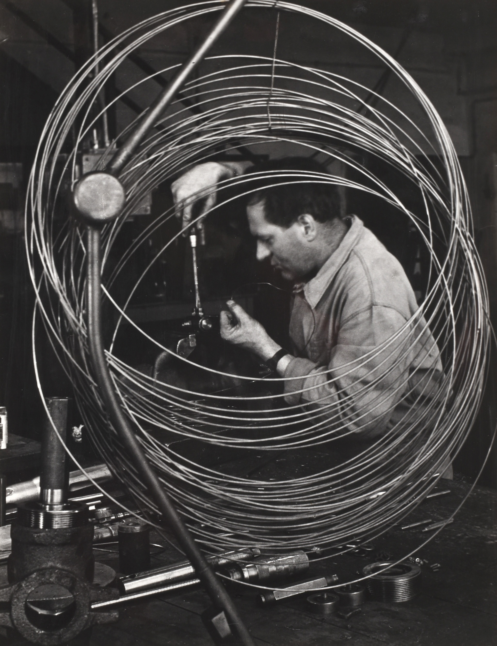 Artwork by Antonín Gribovský, MONTÉR, Made of vintage gelatin silver print