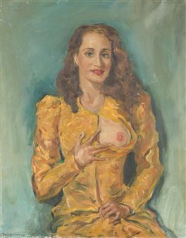 Retrato femenino - Alfonso Benavides