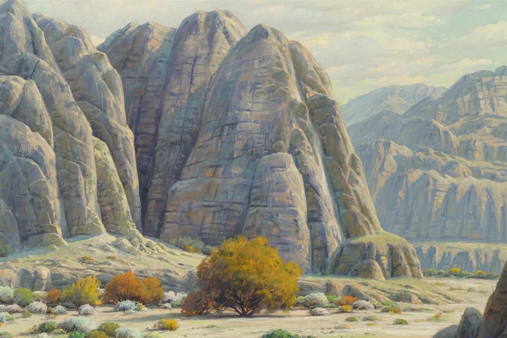 Artwork by Paul Grimm, "Etchings of the Elements", Made of Oil on canvas