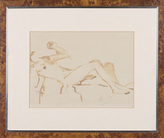 NUDO DISTESO by Filippo de Pisis