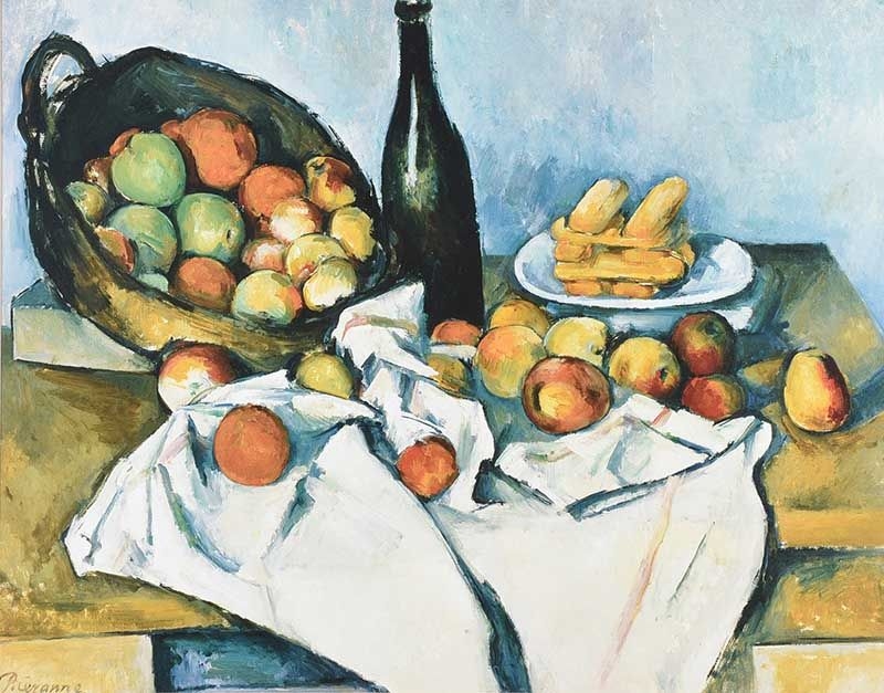 Still Life, Fruit by Paul Cézanne