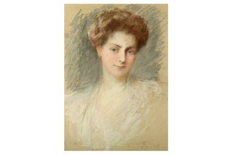 Portrait of a lady - Theodore Blake Wirgman