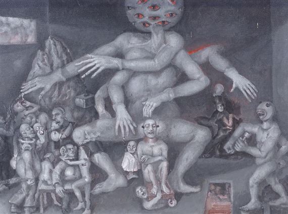 Surrealist composition by Ian Thompson