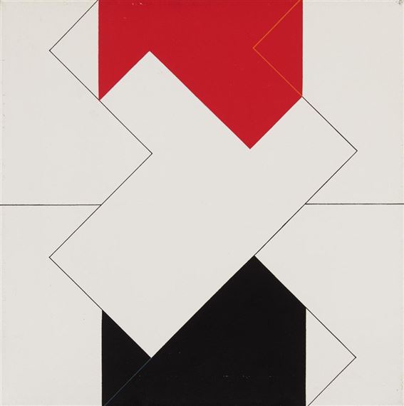 BILDNR. 7533-16 1. FARBMODELL by Heijo Hangen, 1975
