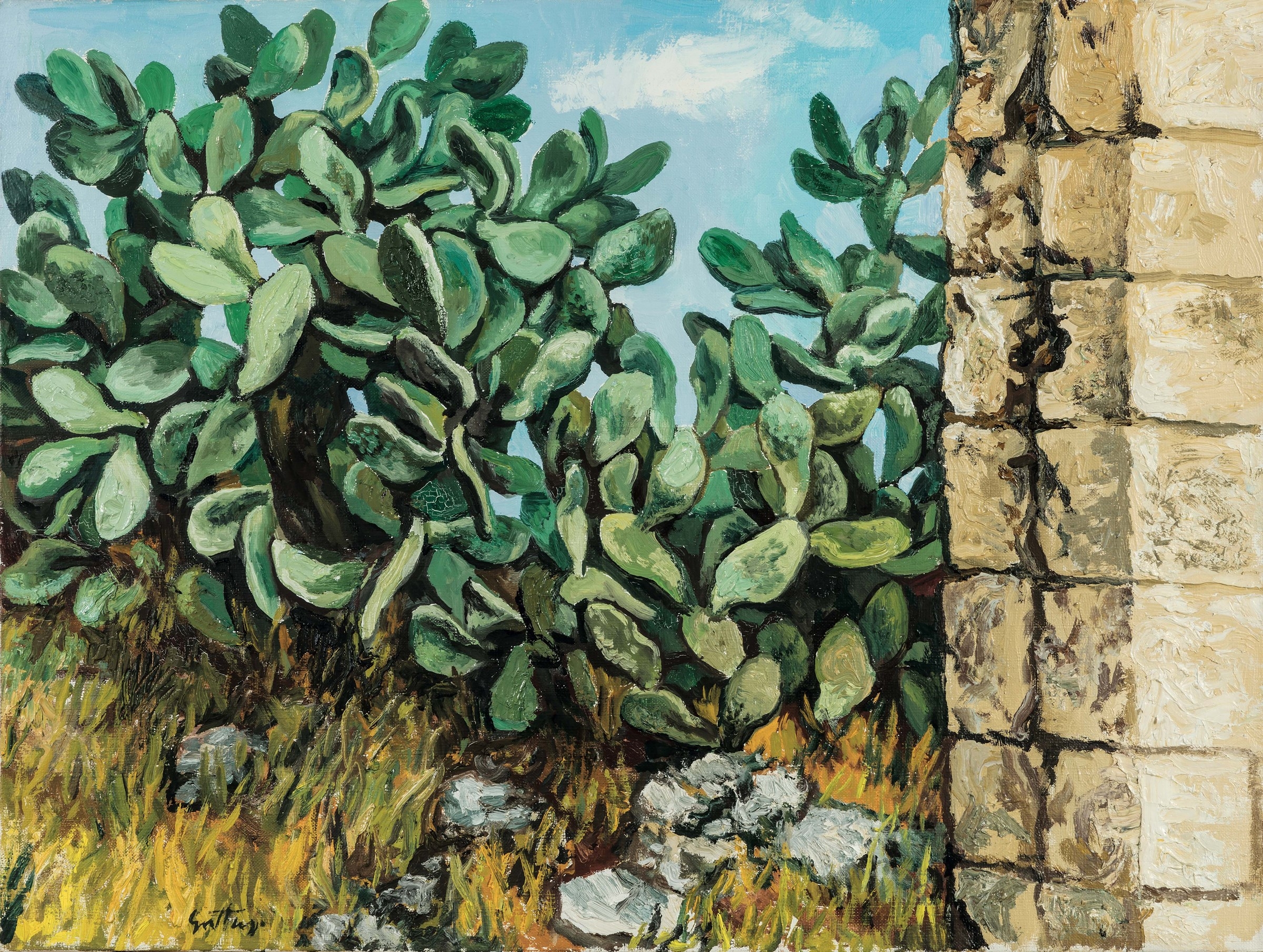 Cactus by Renato Guttuso, 1976