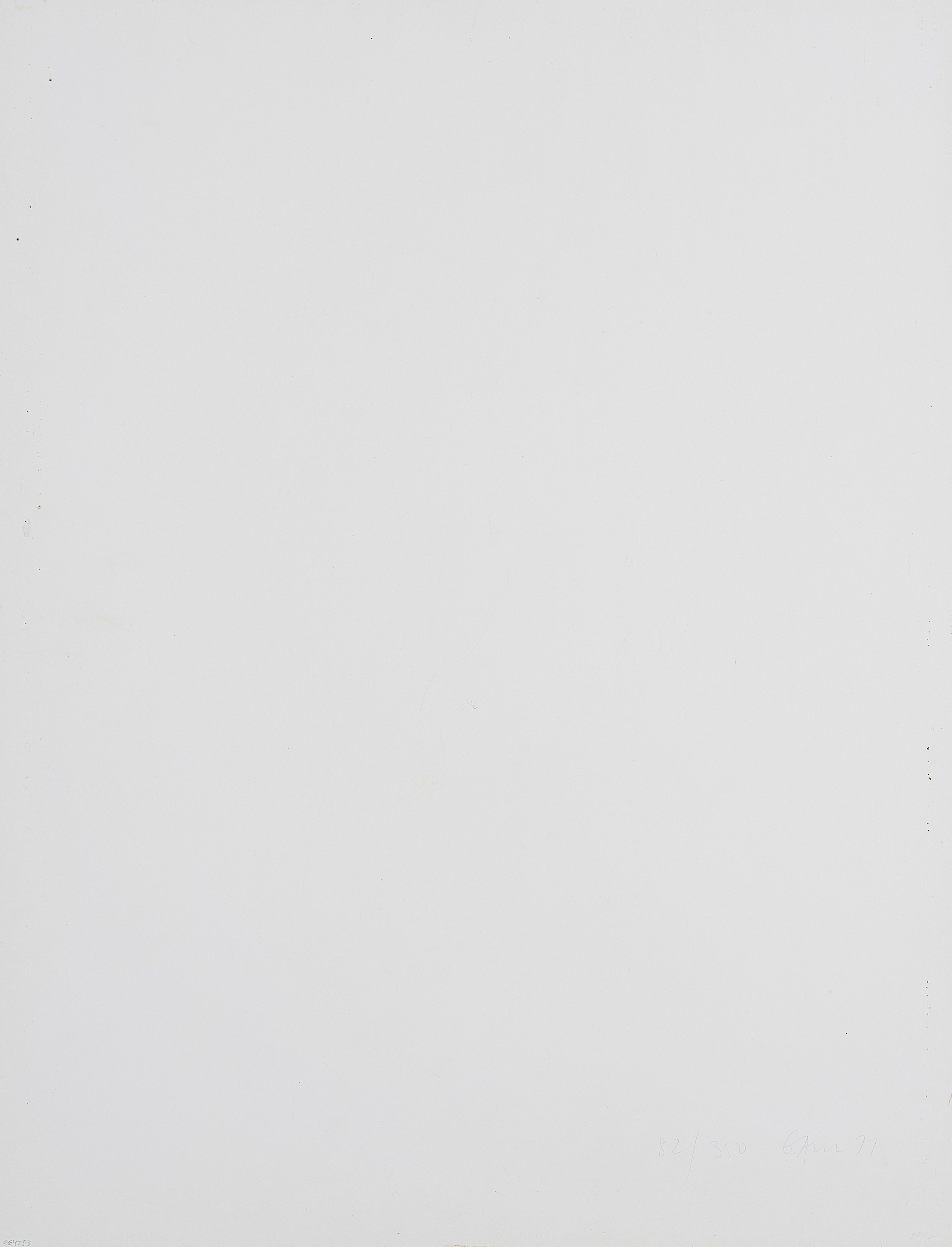 Artwork by Winfred Gaul, Untitled, Made of Colour silkscreen on thin card