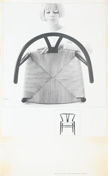 Hans J. Wegner | Two posters with the “Ox and the “Y-Chair/Wishbone |
