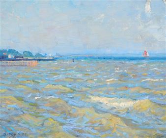 Coastal scene - Borge C. Nyrop