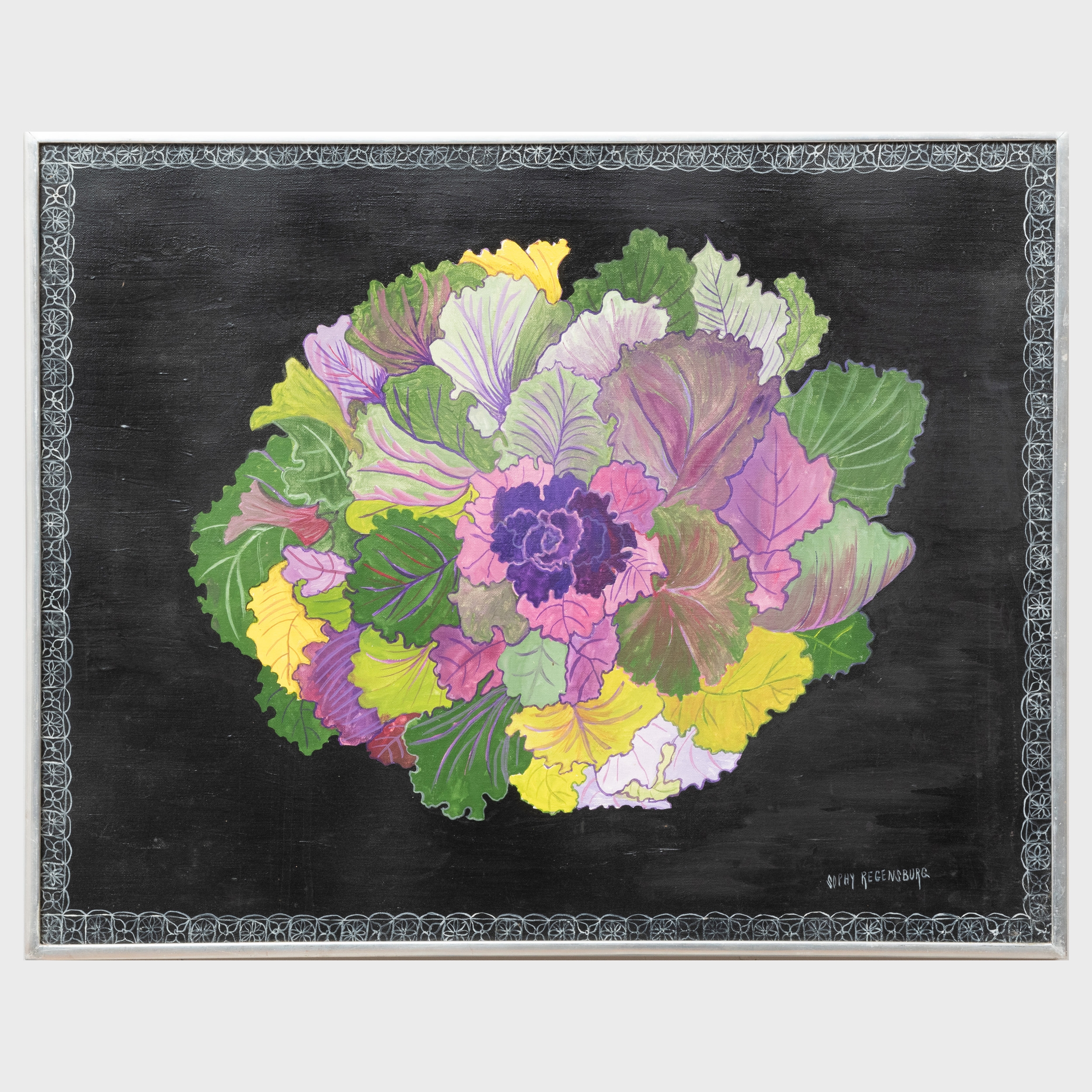 Artwork by Sophy Regensburg, Cabbage, Made of Acrylic on canvas