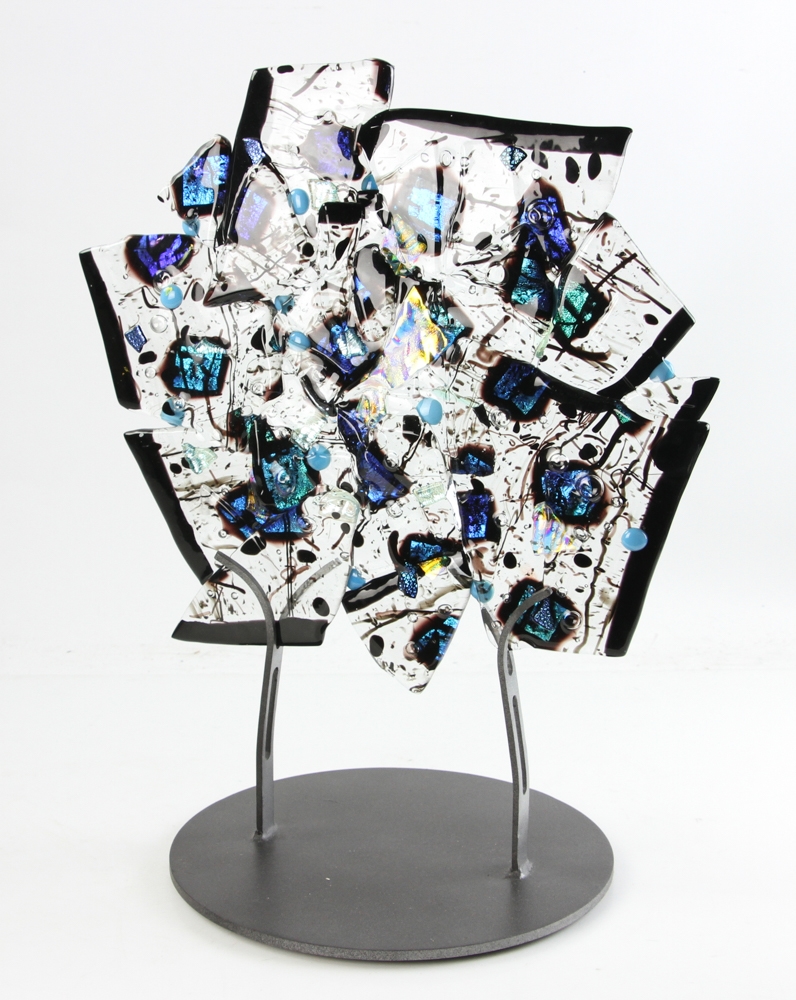 Mark Groaning Tabletop Glass Sculpture MutualArt