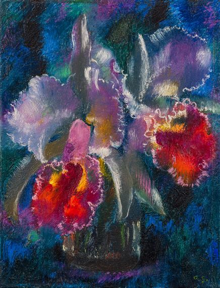 Orchideen by Augusto Giacometti, 1931