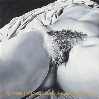 Hommage à Courbet : Ne m oublie pas collection publique Marseille T6 - Gilles Traquini