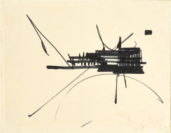 Georges Mathieu | Untitled (1966) | MutualArt