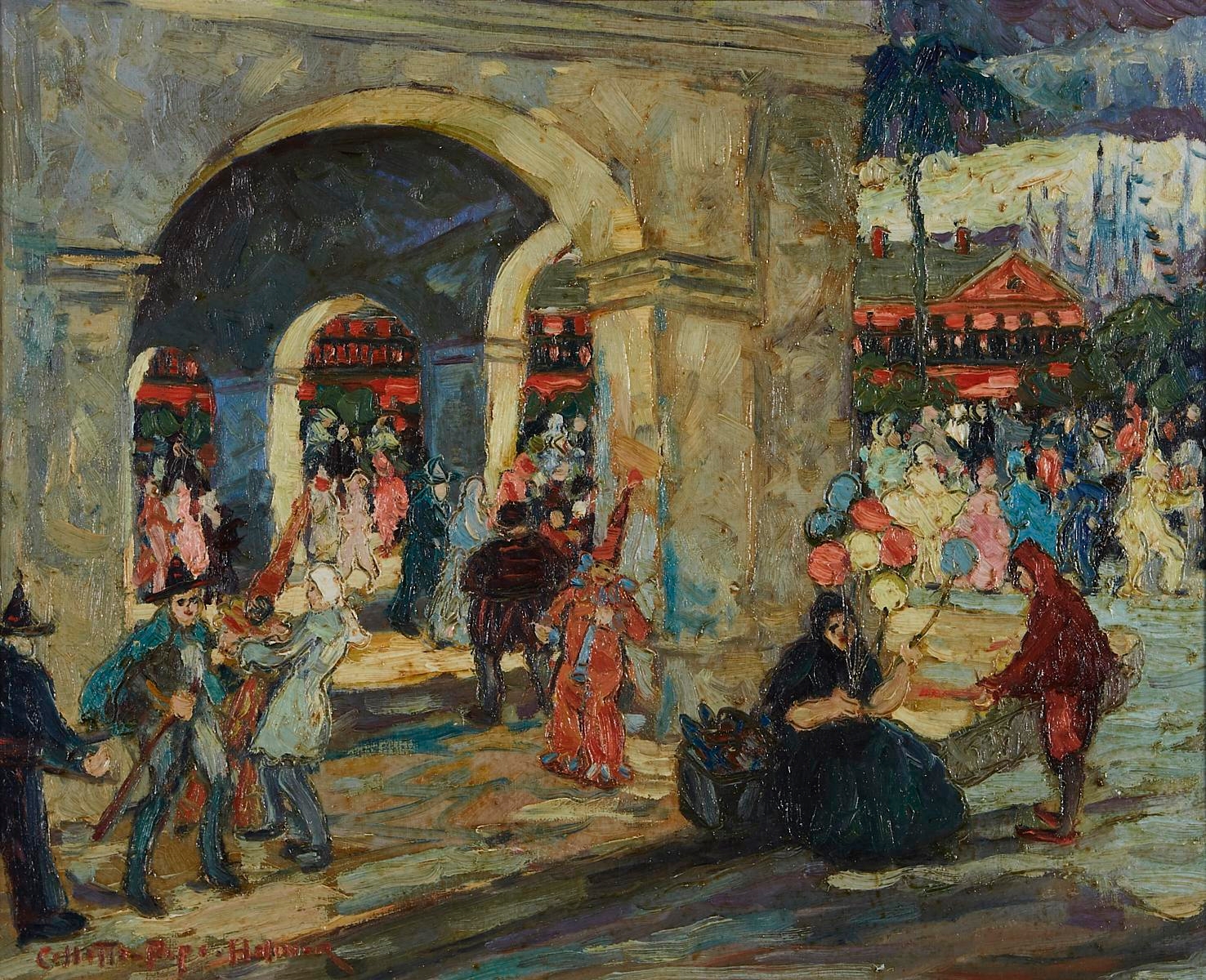 Colette Pope Heldner | Mardi Gras Day, New Orleans (1927) | MutualArt