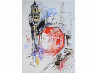 View of Florence - Cäsar W. Radetzky