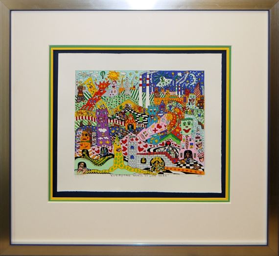 James Rizzi | ‚Triathlon' (1989) | MutualArt