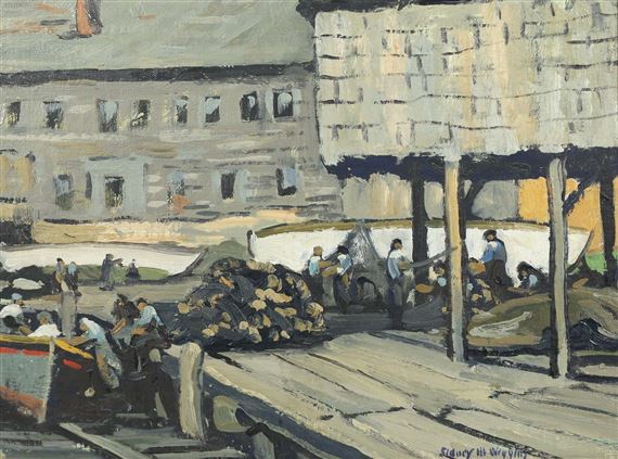 Gloucester scene by Sidney Miller Wiggins