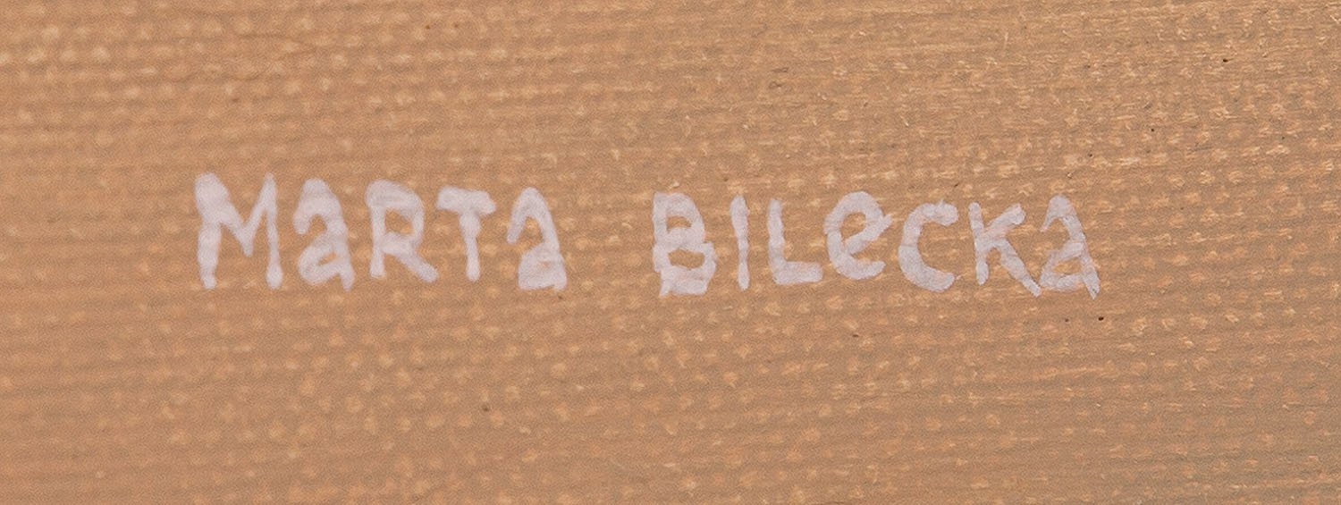 Artwork by Marta Bilecka, Summer's hue, Made of acrylic/canvas