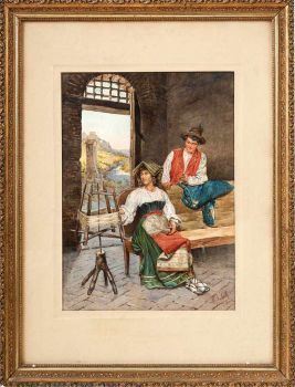 Die Neckerei by Edouardo Vitali