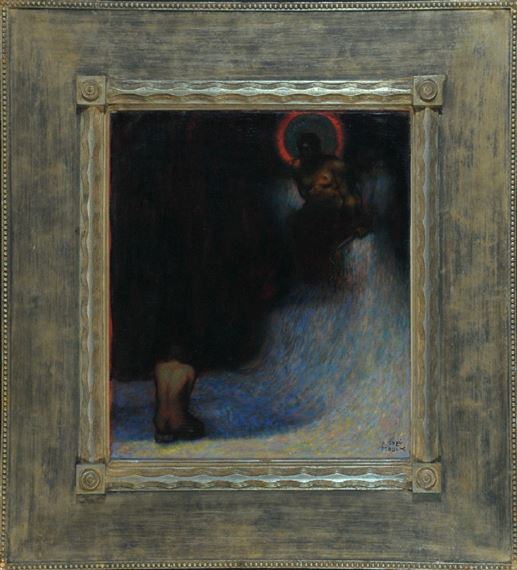 Die Schuldige #Seele# Richtet Tisiphone by Adolf Frey-Moock