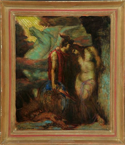 Perseus und Andromeda by Adolf Frey-Moock