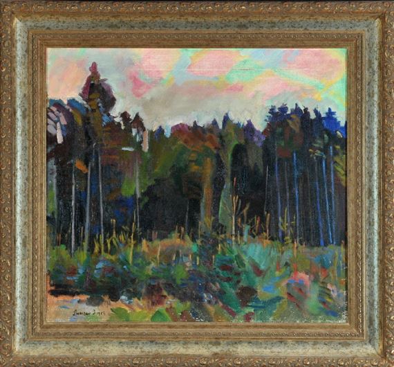 Jakob Strasser | Forst bei Rheinfelden (1927) | MutualArt