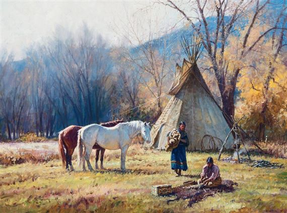Morning Calm by Martin Grelle, 1998