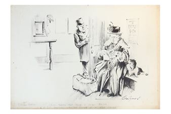 A collection of fifteen cartoons published in The Humorist, - Bert Thomas