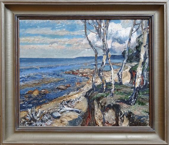 Sea by Vitrupe by Jazeps Pigoznis, 1988