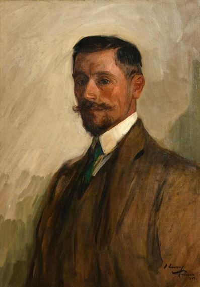 Portrait of Walter Burton Harris by John Lavery, 1907