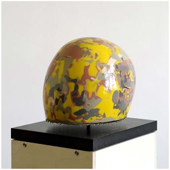 Bruno Rousseaud: Helmet or not helmet - Galerie Jérôme Pauchant