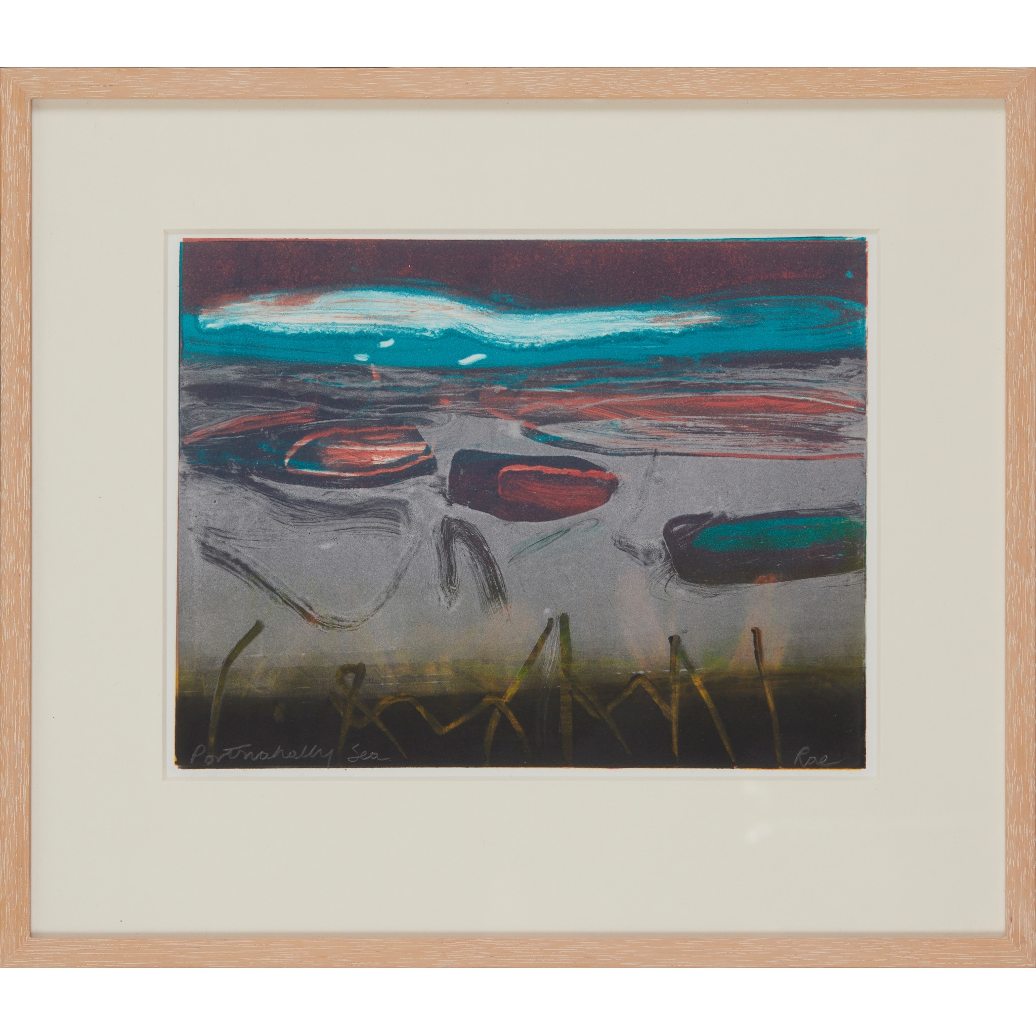 Barbara Rae | PORTNAHALLY SEA (2002) | MutualArt