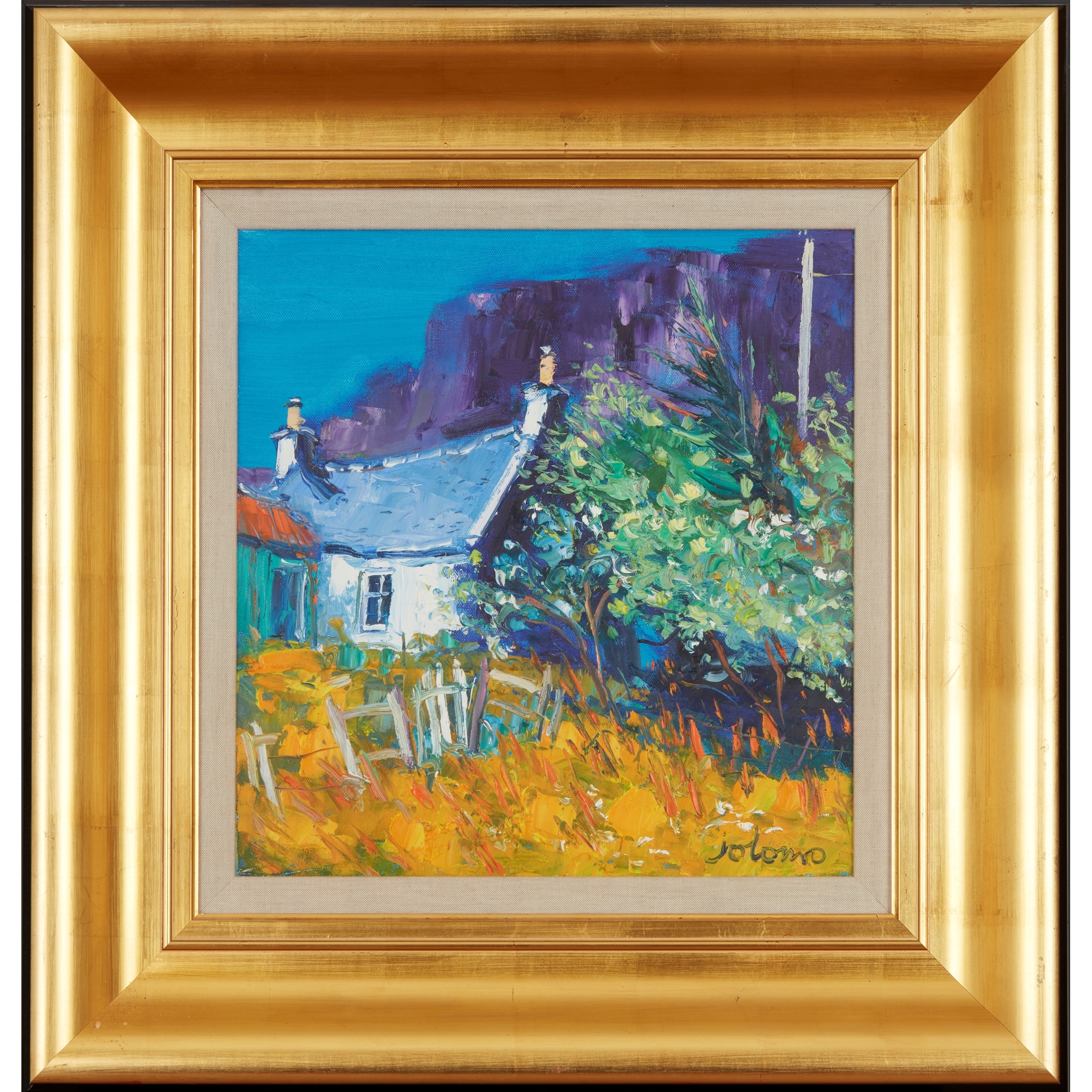 John Lowrie Morrison | ARCHIE BALDIE'S HOUSE - UNDER THE GRIBUN CLIFFS ...
